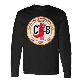 Naval Mobile Construction Battalion 133 Nmcb 133 Long Sleeve T-Shirt - Monsterry