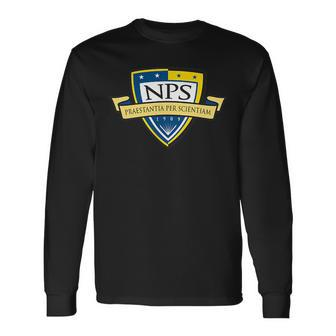 Naval Postgraduate School Nps Navy School Veteran Long Sleeve T-Shirt - Monsterry