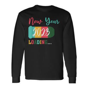 New Year 2023 Loading Apparel Long Sleeve T-Shirt - Monsterry UK