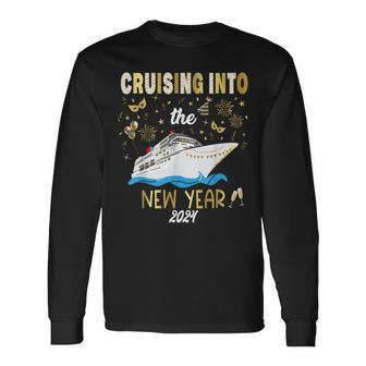 New Year Cruise Vacation Trip 2024 Long Sleeve T-Shirt - Monsterry DE