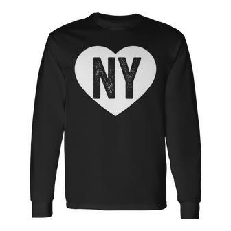 New York Hometown State Pride Northeast Love Long Sleeve T-Shirt - Monsterry UK