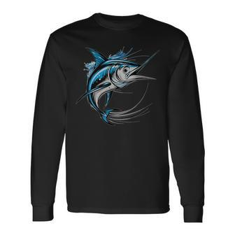 Nice Spearfish Costume For Marlin Animal Lovers Long Sleeve T-Shirt - Monsterry DE