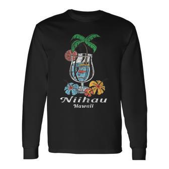 Niihau Hawaii Vacation Souvenir Hawaiian Islands Trip Long Sleeve T-Shirt - Monsterry CA