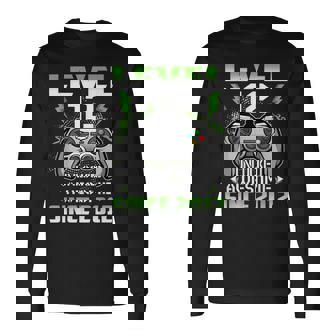 Nivel 12 Desbloqueado Impresionante 2012 Divertido Cumpleaños 12 Camiseta de manga larga - Regaloses
