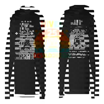 Nivel 25 Desbloqueado Gamer 25 Años Hombre Nivel 25 Unlocked Camiseta de manga larga - Regaloses