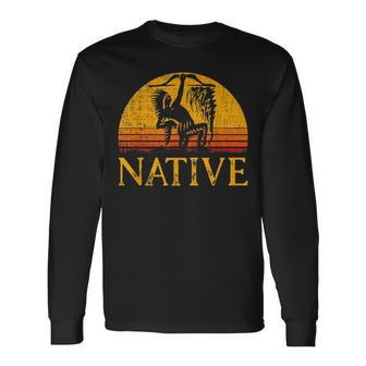 Northwest Native American Pride Native Indian Long Sleeve T-Shirt - Monsterry UK