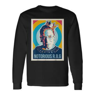 Notorious Ruth Vintage Long Sleeve T-Shirt - Monsterry DE