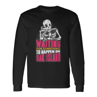 Oak Island Treasure Hunting Oak Island Mystery Long Sleeve T-Shirt - Monsterry CA