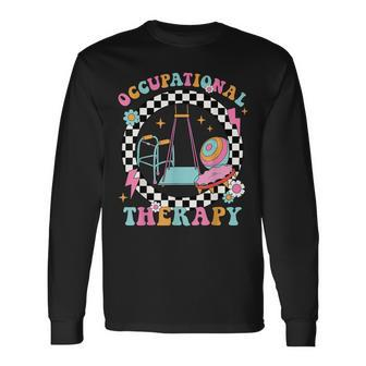 Occupational Therapy Ot Occupational Therapist Ot Month Long Sleeve T-Shirt | Mazezy