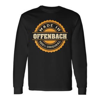 Offenbach Retro Logo Offenbach Langarmshirts - Seseable