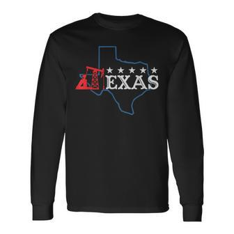 Oil Rig Worker T Oilfield Texas Workers Texan Long Sleeve T-Shirt - Monsterry