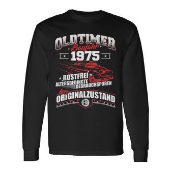 Oldtimer Baujahr 1975Intage Birthday S Langarmshirts - Geschenkecke