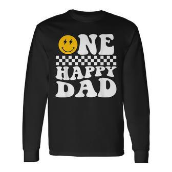 One Happy Dude 1St Birthday One Cool Dad Family Matching Long Sleeve T-Shirt - Monsterry
