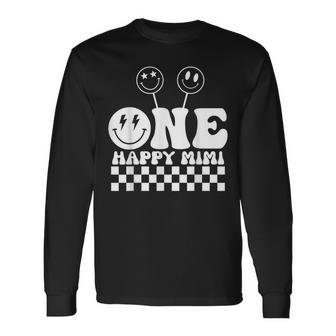 One Happy Dude 1St Birthday One Cool Mimi Family Matching Long Sleeve T-Shirt | Seseable CA