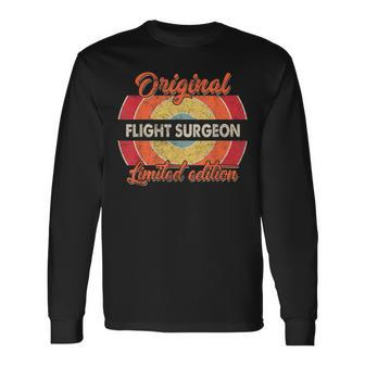 Original Flight Surgeon Limited Edition Long Sleeve T-Shirt - Monsterry UK