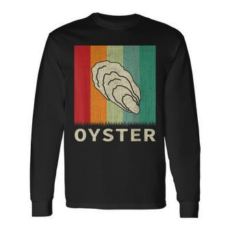 Oyster Retro Style Vintage Animal Lovers Long Sleeve T-Shirt - Monsterry DE