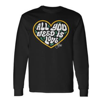Packer All You Need Is Love 10 Long Sleeve T-Shirt - Seseable