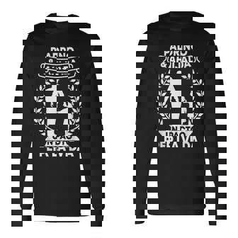 Padrino Y Ahijada Un Pacto Perida Bautizo Regalo Padrino Camiseta de manga larga - Regaloses