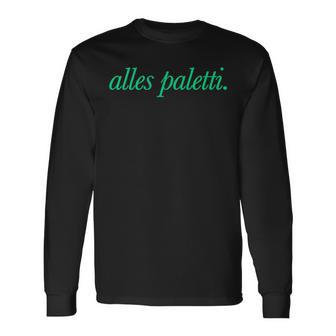 All Paletti – Bauch Voll Spaghetti X Livelife – 2 Sides Langarmshirts - Seseable