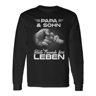 Papa & Sohn Beste Freunde Fürs Leben Father's Day Partner Look Langarmshirts - Geschenkecke