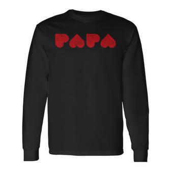 Papa Aus Herzen Idea For Dad Superdad Bonus Dad Langarmshirts - Geschenkecke