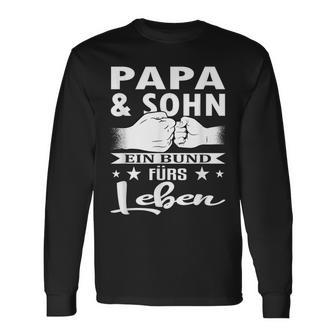 Papa Und Sonhn Ein Bund Für Leben Father Partner Look Family Langarmshirts - Geschenkecke