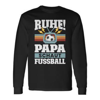 Papaater Fussball Fussball Fan Ballatertag Langarmshirts - Geschenkecke