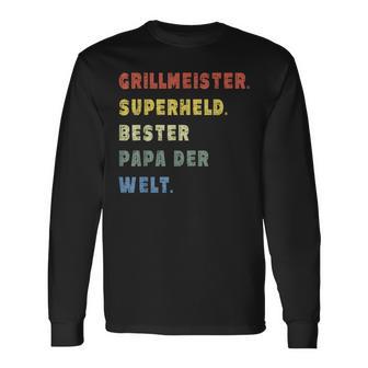 Papaater Grillmeister Langarmshirts - Geschenkecke