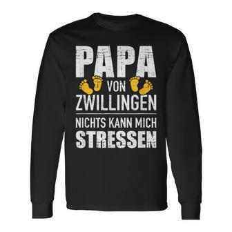 Papaon Zwillingen Nichts Kann Mich Stressen Fürater' Langarmshirts - Geschenkecke