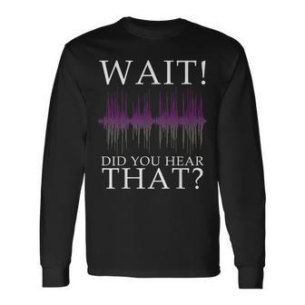 Paranormal Investigator Ghost Hunting Long Sleeve T-Shirt - Monsterry