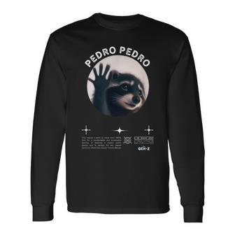 Pedro Pedro Pedro Dancing Racoon Meme Langarmshirts - Geschenkecke