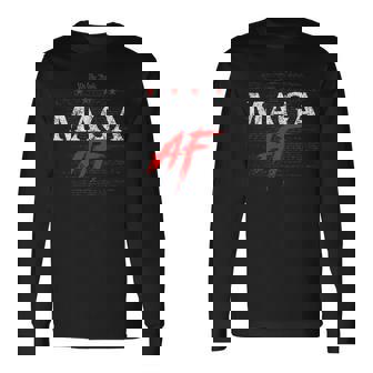 We The People Maga Af Long Sleeve T-Shirt | Mazezy