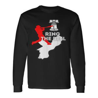 Philly Philadelphia City Vintage Est 1682 Liberty Bell Ring Long Sleeve T-Shirt - Monsterry AU