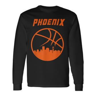 Phoenix Arizona State Love Basketball Vintage Long Sleeve T-Shirt - Monsterry