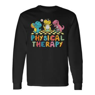 Physical Therapy Physical Therapist Pt Therapist Month Long Sleeve T-Shirt - Seseable