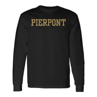 Pierpont Community & Technical College Long Sleeve T-Shirt - Monsterry DE