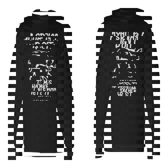 My Has A Pig It Pig Long Sleeve T-Shirt | Mazezy