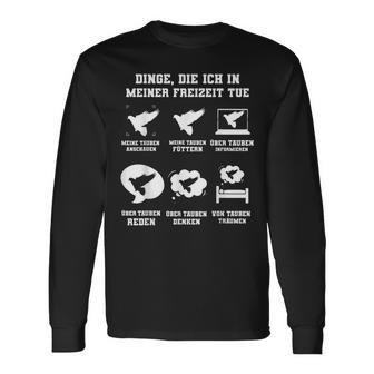 Pigeon Breeder Pigeon Breeding Langarmshirts - Geschenkecke