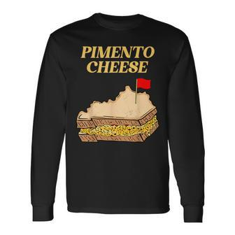 Pimento Cheese Golf Long Sleeve T-Shirt - Seseable