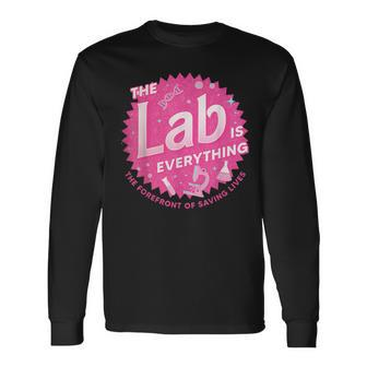 Pink Lab Week 2024 Leading The Way In Life-Saving Style Long Sleeve T-Shirt - Seseable