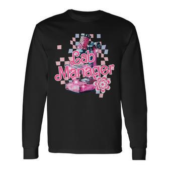 Pink Microscope Lab Week 2024 Lab Manager Lab Tech Long Sleeve T-Shirt | Mazezy