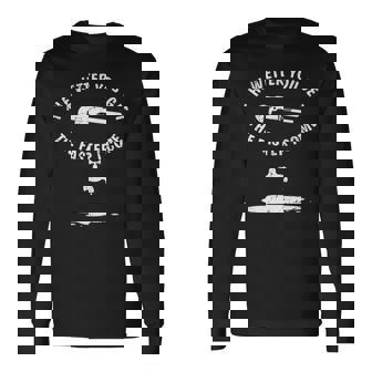 Plumber The Wetter You Get The Faster I Come Plumbing Long Sleeve T-Shirt | Mazezy