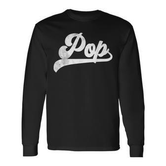 Pop Father's Day Pop Long Sleeve T-Shirt - Monsterry CA