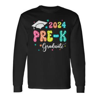 Preschool Graduate Pre-K Grad 2024 Preschool Graduation 2024 Long Sleeve T-Shirt - Seseable