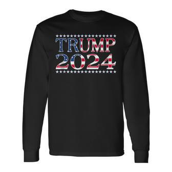 Pro Trump 2021 2022 Awakening 2023 Trump 2024 Long Sleeve T-Shirt - Thegiftio UK