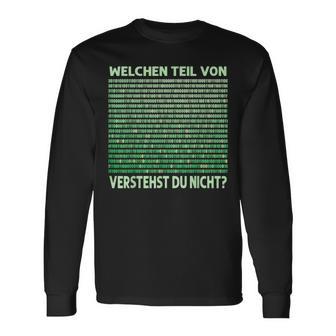 Programmer Admin Which Partonerstehst Du Nicht Langarmshirts - Geschenkecke