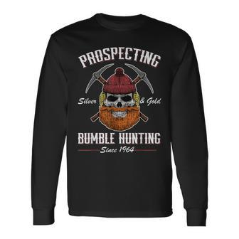 Prospecting Silver And Gold Bumble Long Sleeve T-Shirt - Seseable
