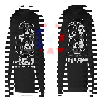 Proud Nuyorican Puerto Rico Long Sleeve T-Shirt - Monsterry