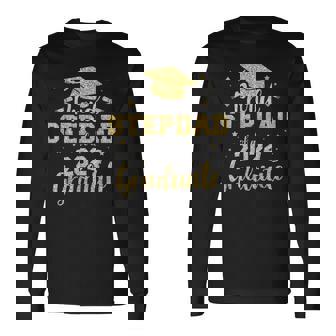 Proud Stepdad Of A Class Of 2024 Graduate Senior Graduation Long Sleeve T-Shirt | Mazezy