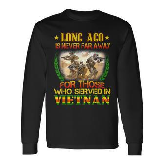 Proud Vietnam Veteran Viet Nam War Long Sleeve T-Shirt - Monsterry UK